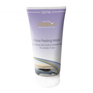 Mascarilla exfoliante facial con viola y hamamelis