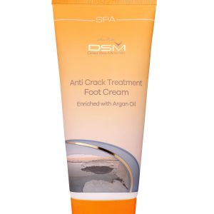 Crema para pies con tratamiento anti-grietas con aceite de argán