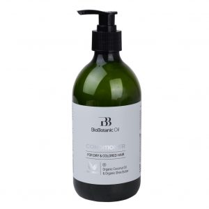 Acondicionador mágico para cabello teñido, dañado y seco Aceite de coco orgánico y manteca de karité orgánica
