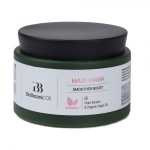 Mascarilla para cabello alisado ´con Queratina Vegetal y Aceite de Argán Orgánico