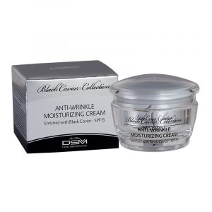Crema hidratante antiarrugas SPF 15 caviar negro