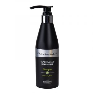 Champú reparador capilar para cabello rizado caviar negro