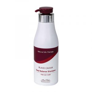 Champú total balance para cabello graso caviar negro 500 ml.